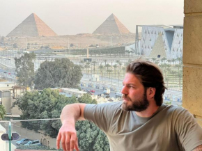 Asia Grand Museum & Pyramids view